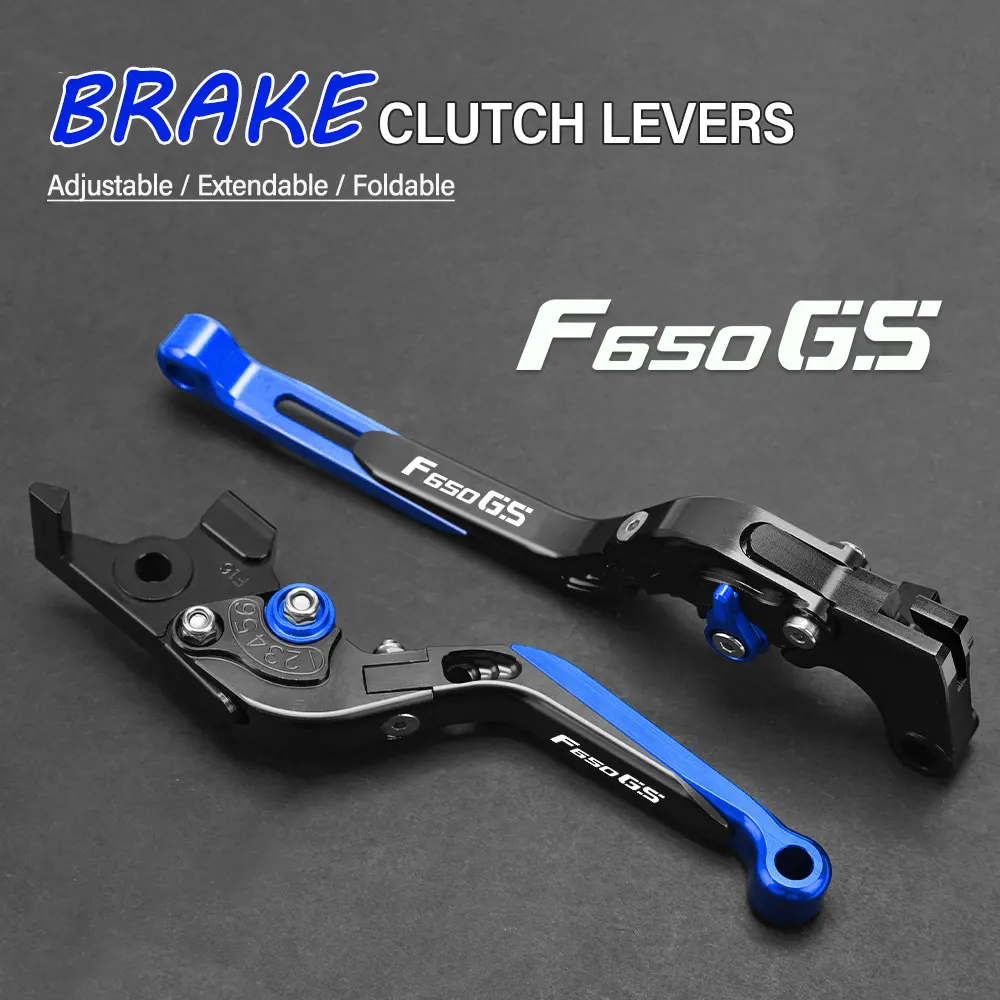 

FOR BMW F650GS 2008 2009 2010 2011 2012 Motorcycle Hand Brake Clutch Adjustable Levers Handle Folding Extendable Lever grip