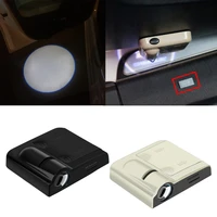 wireless led car door welcome light projector logo ghost shadow lights atmosphere emblem lamp high definition universal
