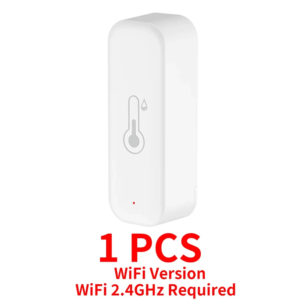 

Tuya WiFi Zigbee 3,0 датчик температуры и влажности умный дом термометр гигрометр приложение удаленная сигнализация работает с Alexa Google Home