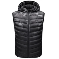 new 2022 heated vest jacket fashion men women coat clothes intelligent electric heating thermal warm clothes winter heated hunt