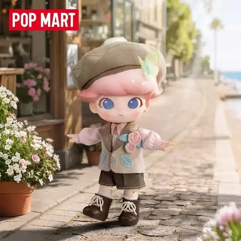 Фото Коллекционная виниловая фигурка POP MART DIMOO Gentleman Series, масштаб 1/8, подарок для любителей поп-культуры, лимитированная серия №4