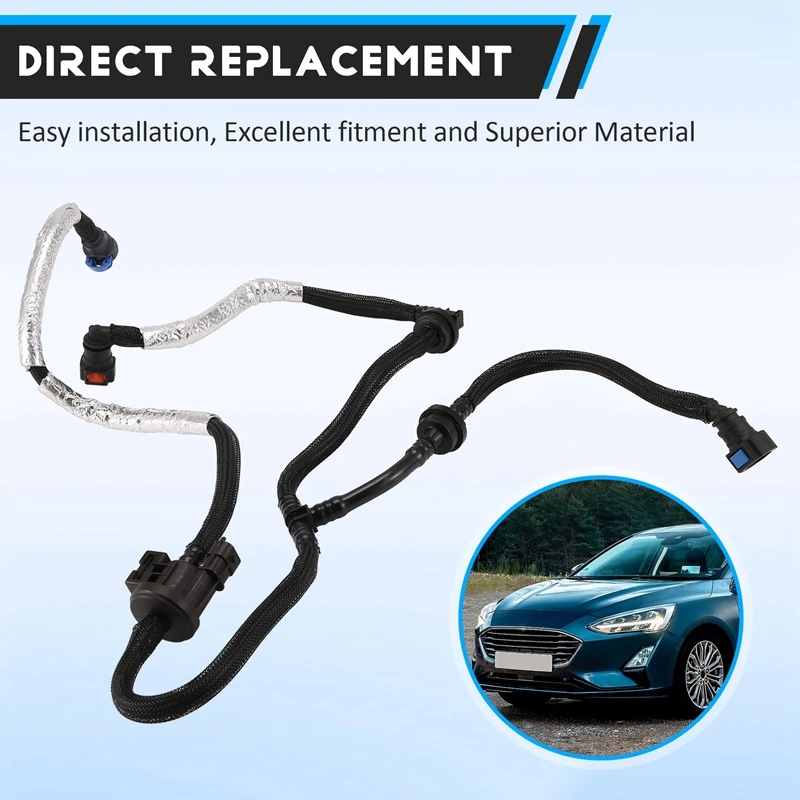 

JX61-9D289-ZE углеродная канистра Соленоидный клапан топливный сепаратор пара Труба для Ford Focus 2019 1,5 T