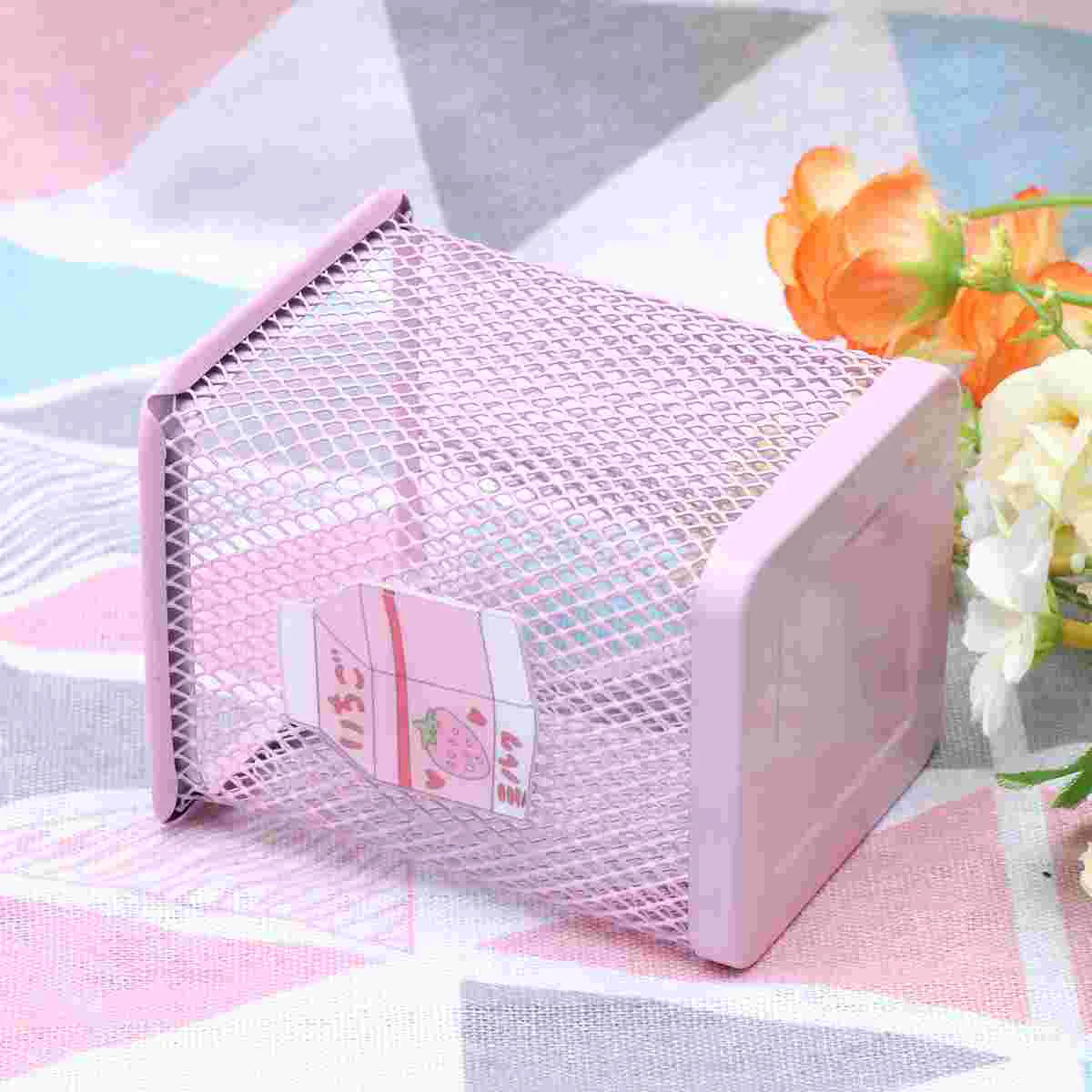 

1 Pc Trash Can Desktop Wastebasket Storage Basket for Bedroom Living Room Office