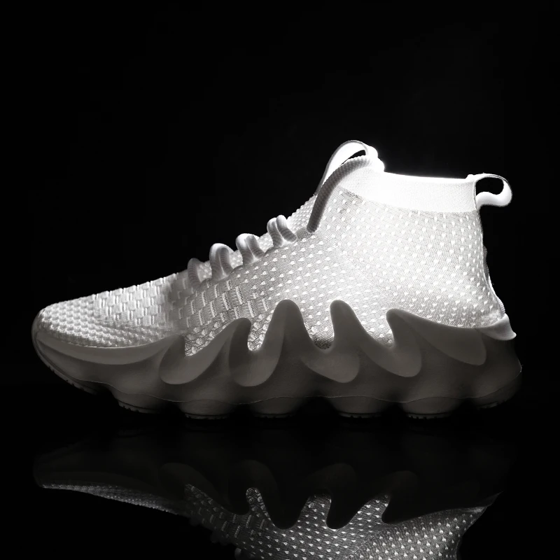 Men's Casual Sock Shoes Free Shipping Sports Sneakers Male Light Summer Running Shoes Original Fashion Footwear Gym Trainers