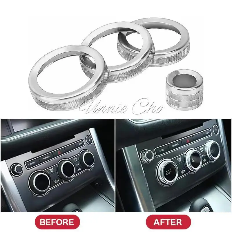 Кольцо ручки кондиционера из сплава для Range Rover Sport L494 2014-2017 украшение крышки