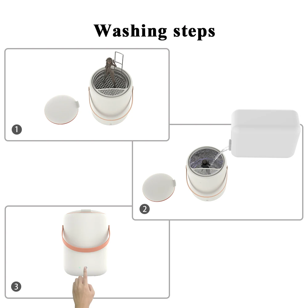 3D-принтер 3DSWAY модель для очистки стиральной машины из смолы с защитной корзиной