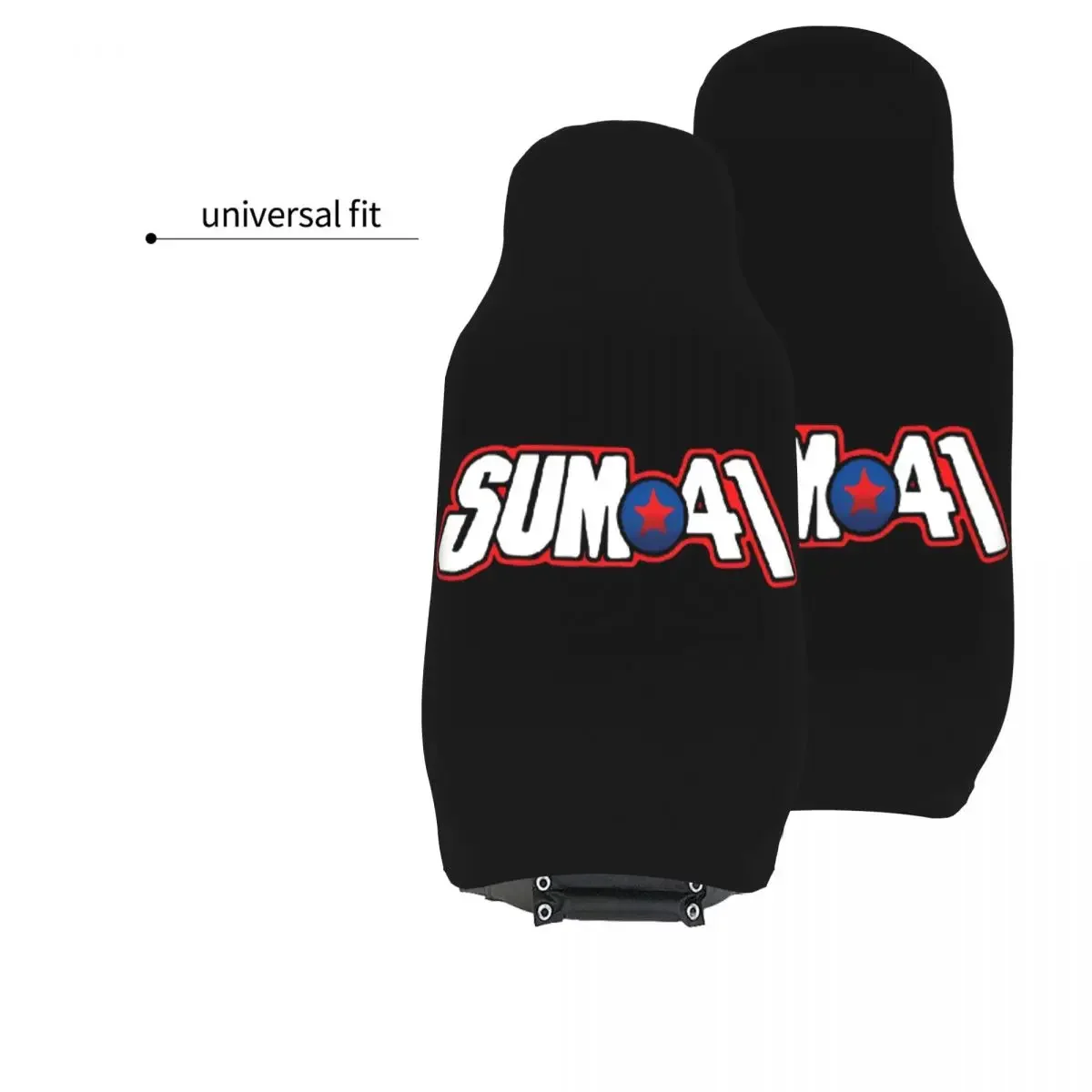 Брендовый универсальный чехол для автомобильного сиденья Sum 41 водонепроницаемый