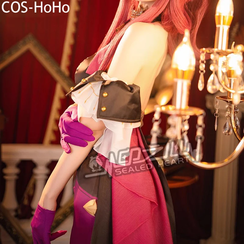 COS-HoHo Honkai: Star Rail Kafka Концертное платье Игровой костюм Элегантная униформа Косплей