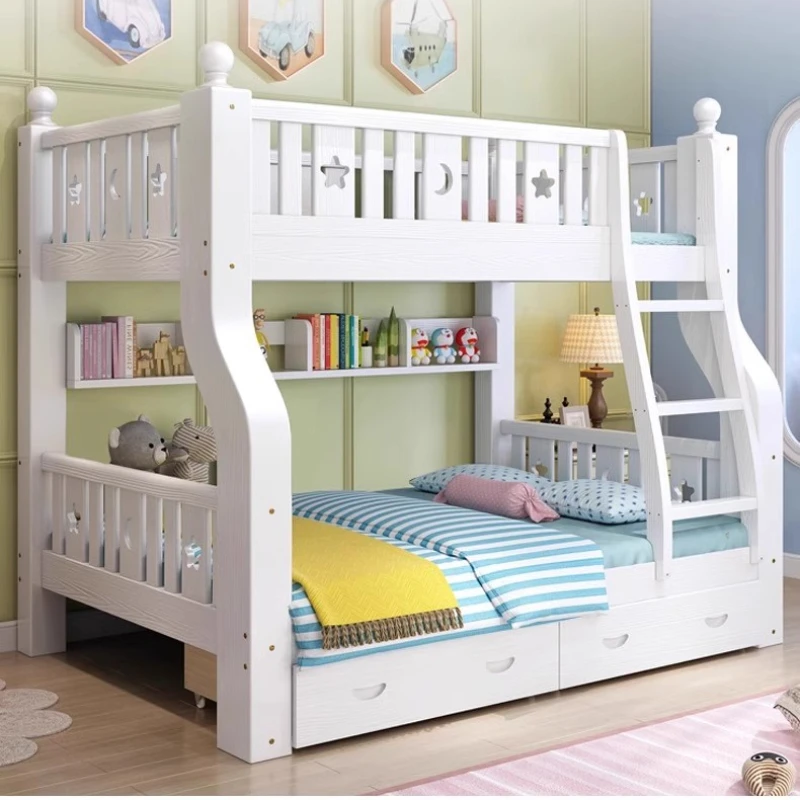 Двуспальная кровать для мальчиков и девочек роскошная современная в