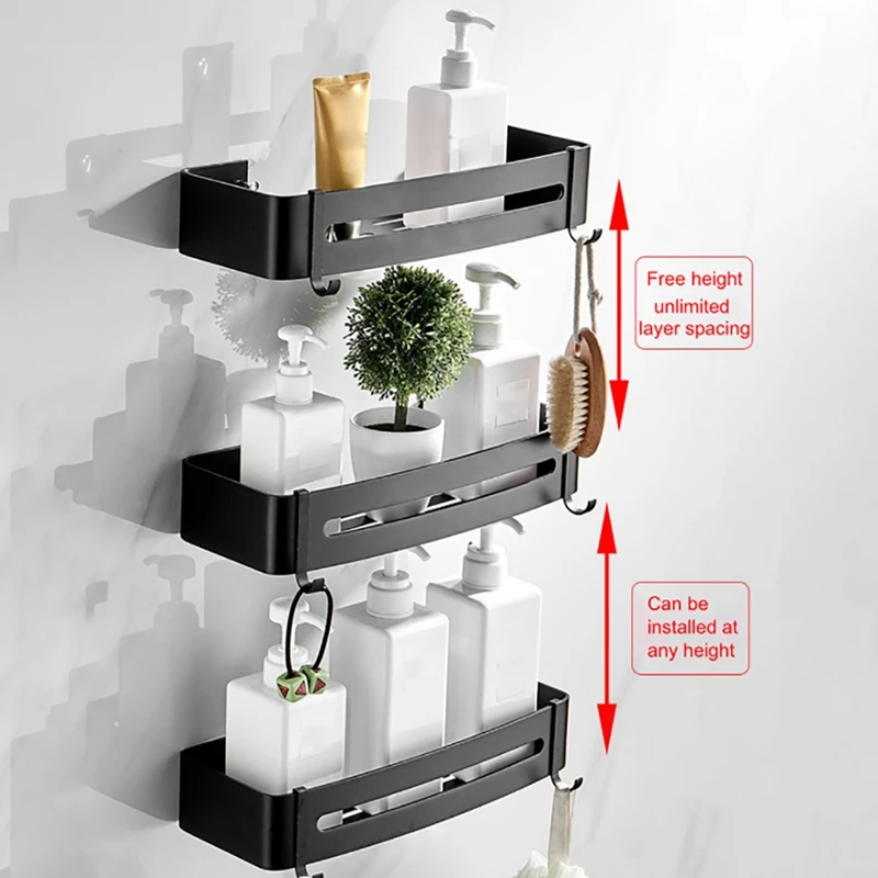 Полка для ванной комнаты угловая треугольная корзина хранения душа полки