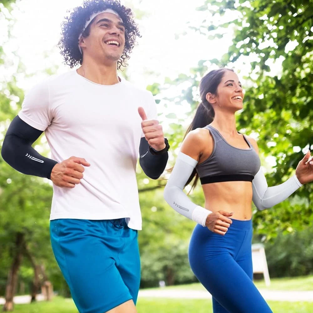 1 Пара Унисекс Длинные Охлаждающие Грелки Для Рук С Защитой От Ультрафиолета Езды