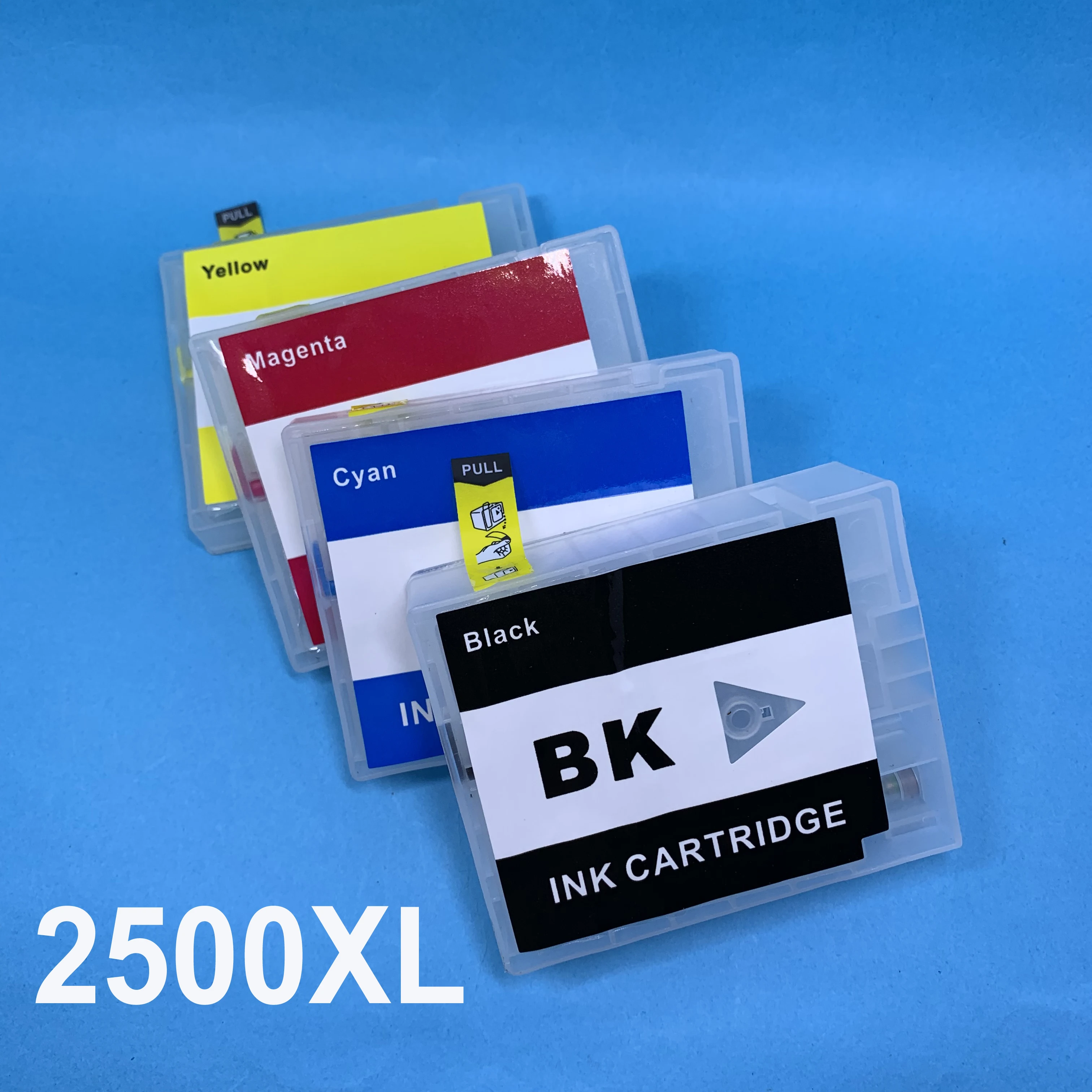 

YOTAT Refillable ink cartridge PGI-2500 PGI2500 PGI-2500XL for Canon MAXIFY MB4050 MB5050 MB5350 MB5150 MB5450 IB4150