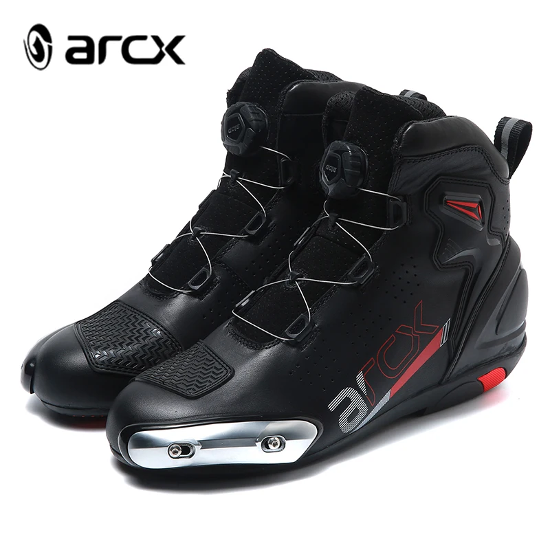

ARCX Motorcycle Shoes Racing Career Street Boots Motorbike Chopper Cruiser Touring Biker Shoes Moto Boots Speed Bikers