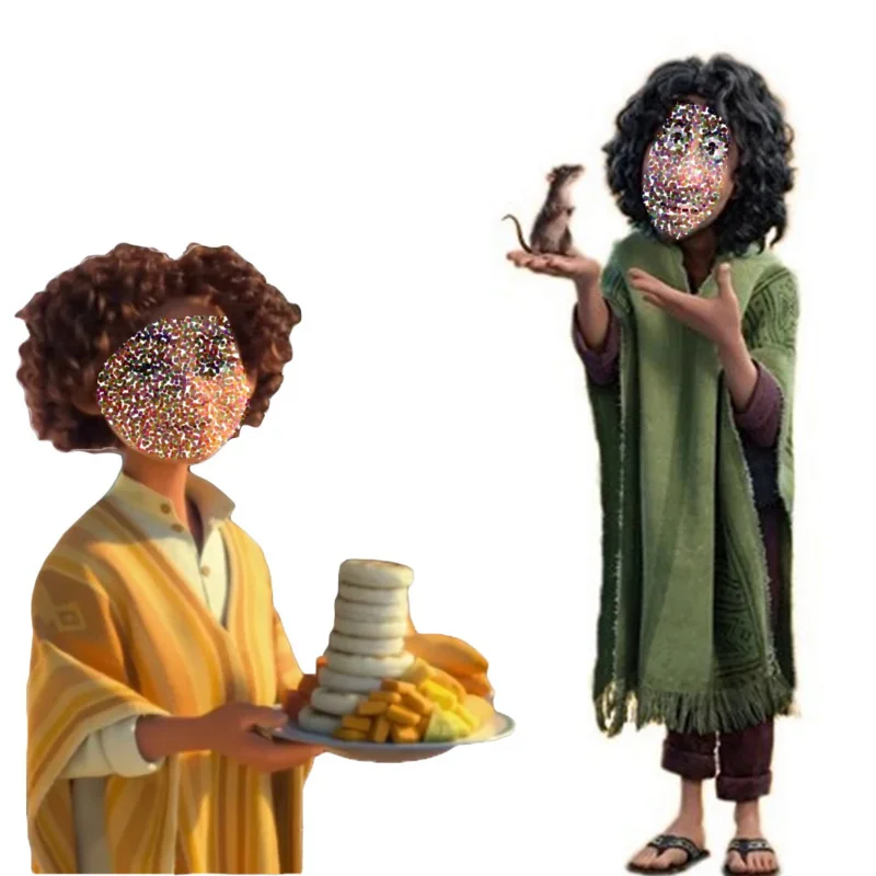 203 костюм для отца мамы и ребенка enmas Хэллоуин детей девочек Auilt косплей Бруно