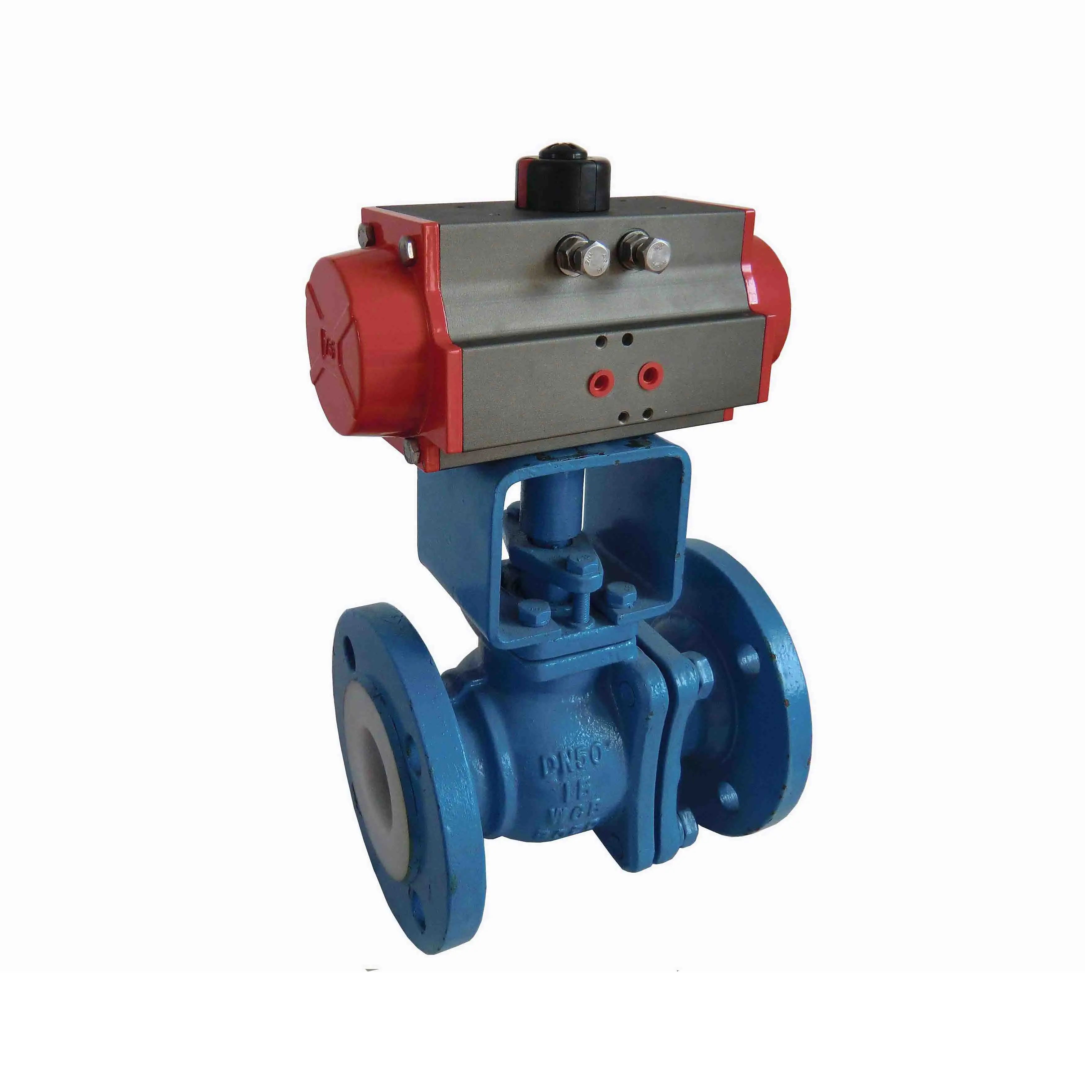 Пневматический привод односторонний из углеродистой стали 4 дюйма анси150 фунтов