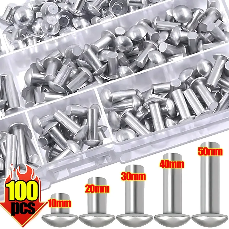 

М6 полукруглые заклепки из алюминиевого сплава