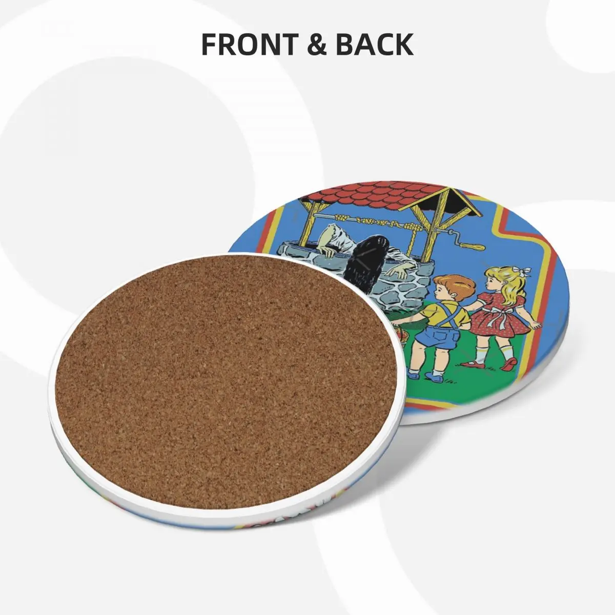 Керамические подставки Мои любимые детские ромашки (4 шт.)