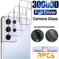 3pcs for s22 ultra camera lens glass screen protector for samsung note 20 s21 ultra s10 9 8 s20 plus fe lite e 5g tempered glass