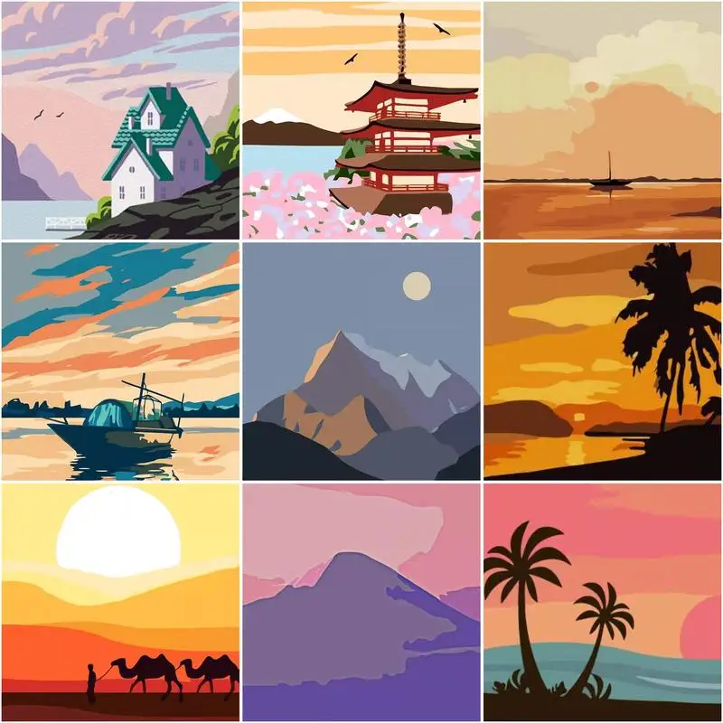 

RUOPOTY рамка для рисования по номерам, 20x20 см