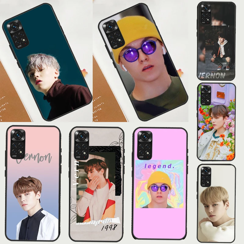 Телефонный чехол Vernon Meme для Xiaomi Redmi Note 12 8 9 10 11 Pro 8T 9S 10S 11S 12S 10A 9C 10C 12C, чехол