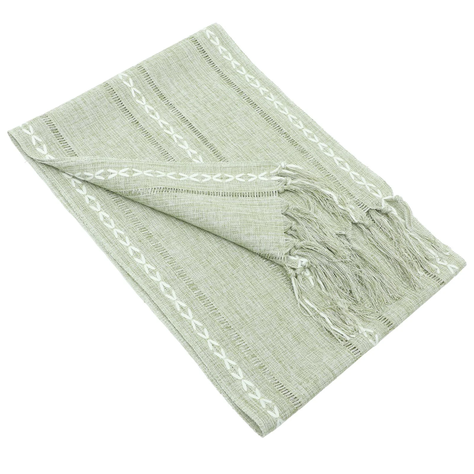 

Household Products Farmhouse Style Table Runner Wedding Decorationative Cloth Wedding Delicate Rustic Supply Festival