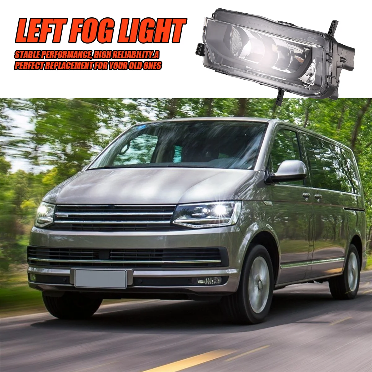 Передняя противотуманная автомобильная лампа для VW Transporter T6 T7 2016-2019 7E0941661A