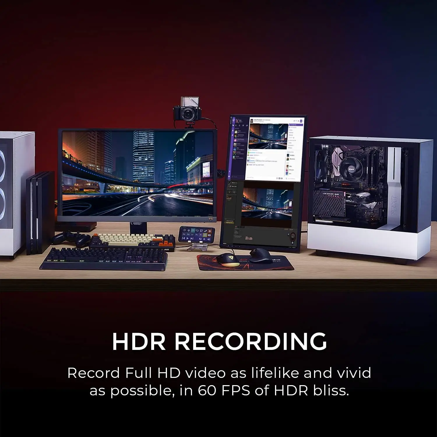 Фото Плата захвата видео Avermedia Evermedia Gc570D Live Gamer Duo со встроенным интерфейсом PCIe x4 Gen2, вход 1: HDMI 2.0, вход 2: HDMI 1.4, HDMI 2.0 №3