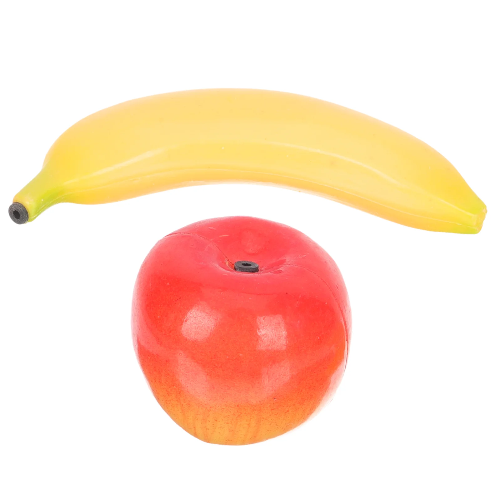 

2 Pcs Women Simulation Fruit Decors Shake Eggs Maracas Musical Instruments Insturments Shakers Kids