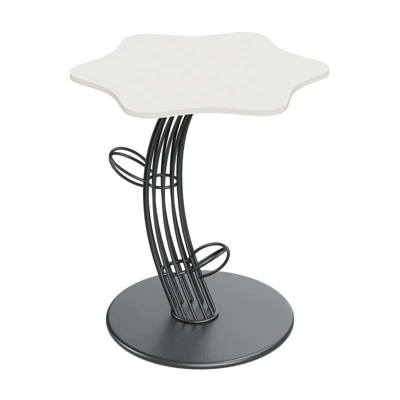 

Glass Coffee Table Creative Tea Tables Nordic End Table Living Room Sofa Side Table Simple Modern Bedside Table Design Furniture