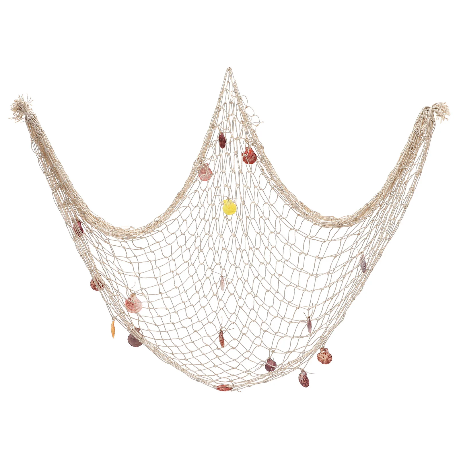 

Crafts Decorative Fishing Net Child Mariposas Decorativas Para Pared Cotton Rope Nautical Themed