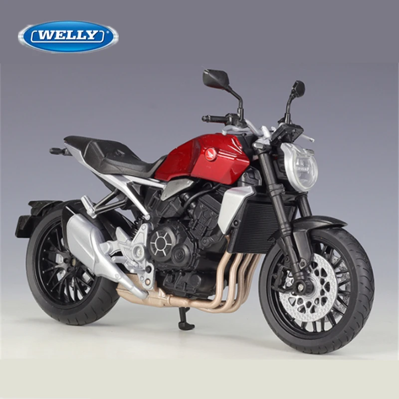 

WELLY 1:12 HONDA CB1000R Alloy Race Motorcycle Model Simulation Diecast Metal Sports Motorcycle Model Collection Childrens Gifts