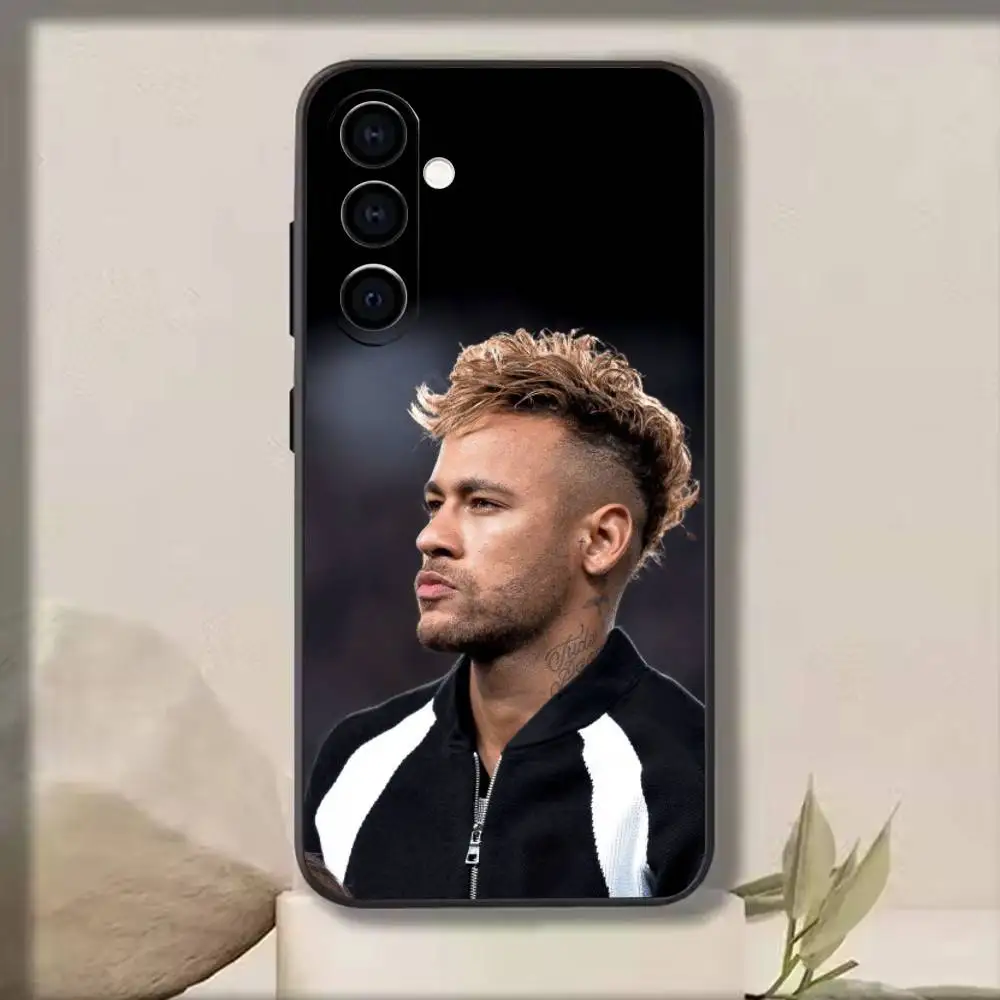 Фото Чехол для телефона N-Neymar-Brazil-Football-Sport, черный, силиконовый, мягкий, для Samsung Galaxy A73, A72, A71, A70, A53, A52, A51 №2