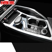 for geely tugella fy11 2020 2021 2022 car gear center control modified carbon fiber instrument air vents stickers accessories