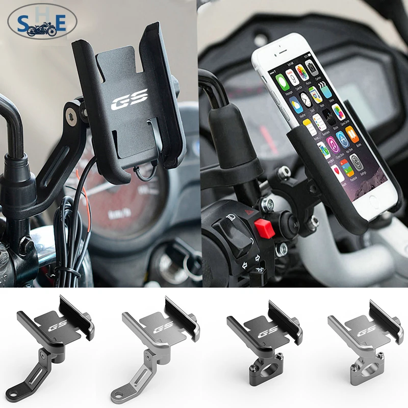 For BMW GS G310GS F750GS F800GS F850GS R1200GS R1250GS Motorcycle Accessories Handlebar Mobile Phone Holder GPS Stand Bracket