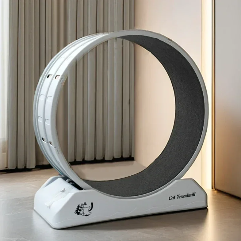 Горячая беговая дорожка с беговым колесом для кошек пластиковая прочная