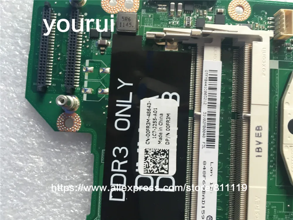 Материнская плата CSRZSZ для 0FR3M CN-00FR3M DAV02AMB8F1 Dell Inspiron N4110 материнская HM67 HD6630M |