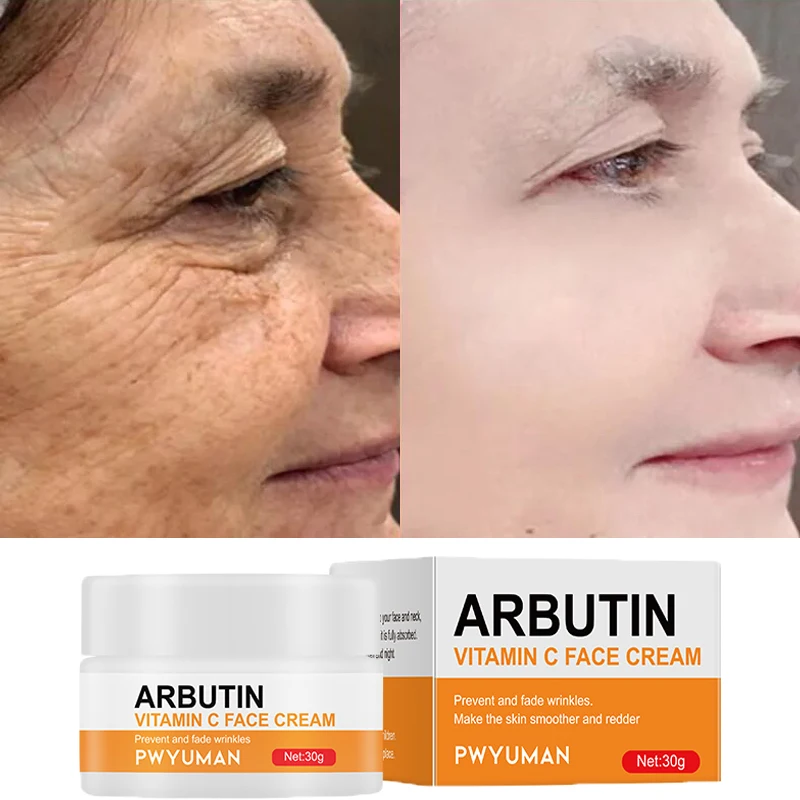 

Vitamin C Wrinkle Removing Cream Anti Aging Firming Lifting Fade Fine Lines Moisturizing Brightening Skin Care Korean Cosmetics