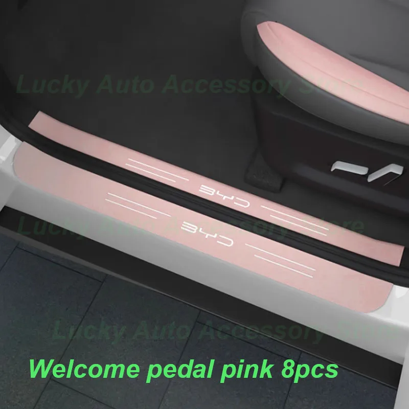 Чехлы для автомобильных дверей противоударные наклейки BYD Seagull EV 2023-2024 B