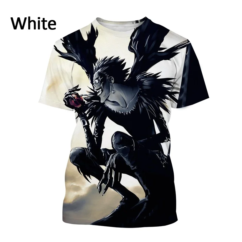 

Футболка унисекс с 3D-принтом «тетрадь смерти»