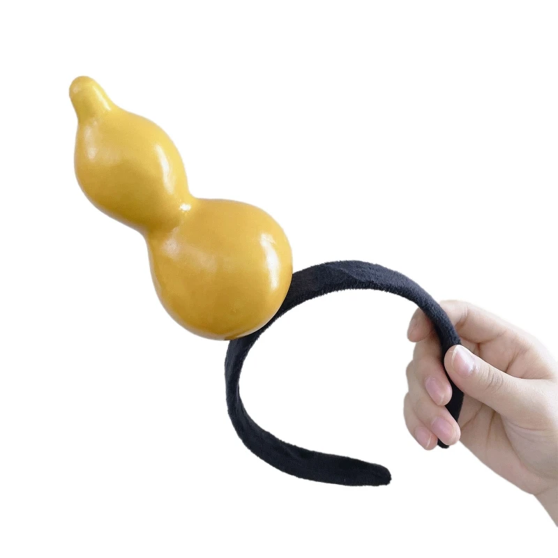 Weiche Pfeffer Stirnband Lustige Fruit Haar Hoop Banana Haarband Gefüllte Gemüse Haarband Cartoon Kostüm für Party X4YC – Detail 3