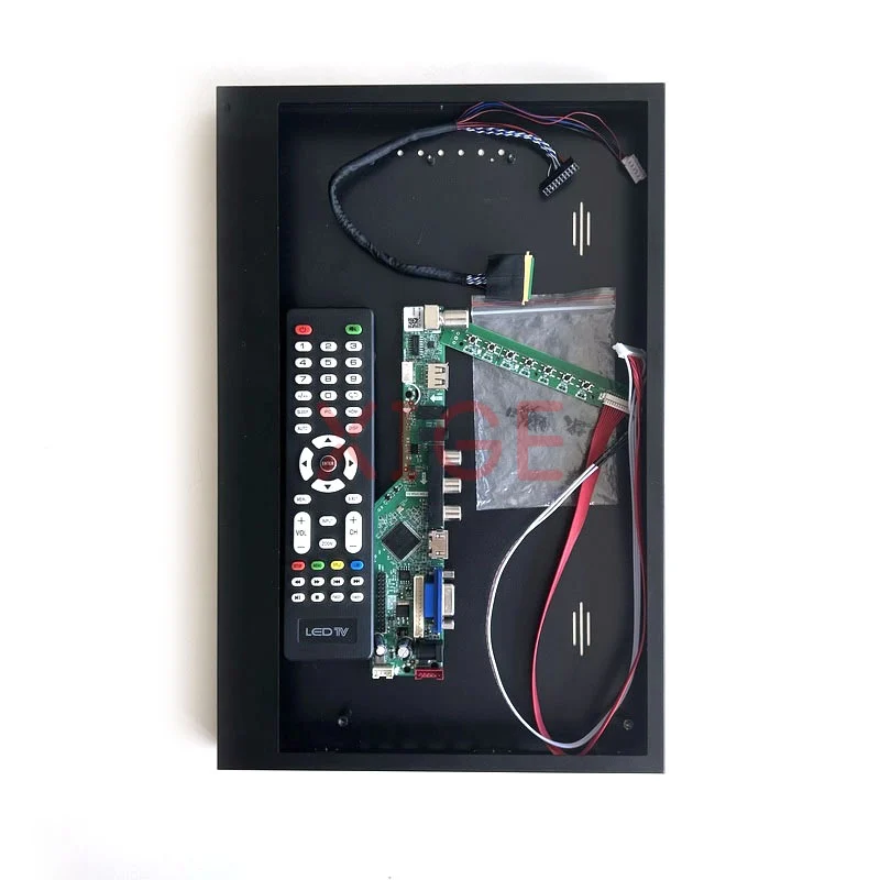 

Controller Board+Metal Case Fit B156HW01/B156HW02/B156HW03 40Pin LVDS 15.6" Kit 1920*1080 Panel Analog TV Signal VGA+HDMI+AV+USB