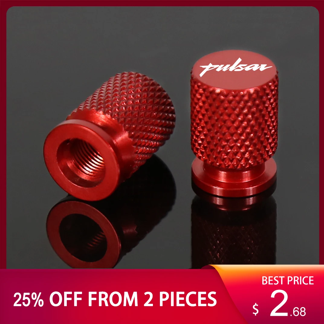 

For Bajaj Pulsar 200 NS/200 RS/200 AS all year Motorcycle Accessories Wheel Tire Valve caps CNC Aluminum Airtight cover