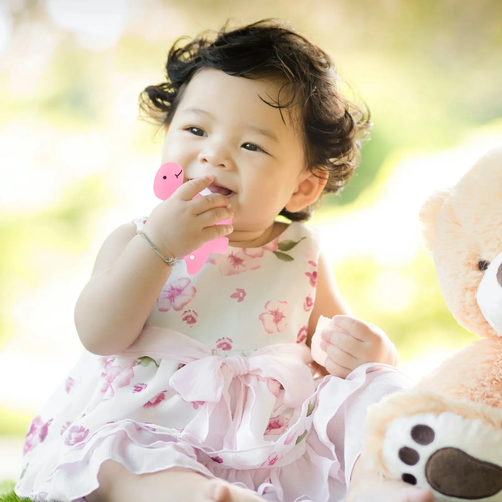 3 шт. молярный динозавр силиконовый прорезыватель для детей детские игрушки