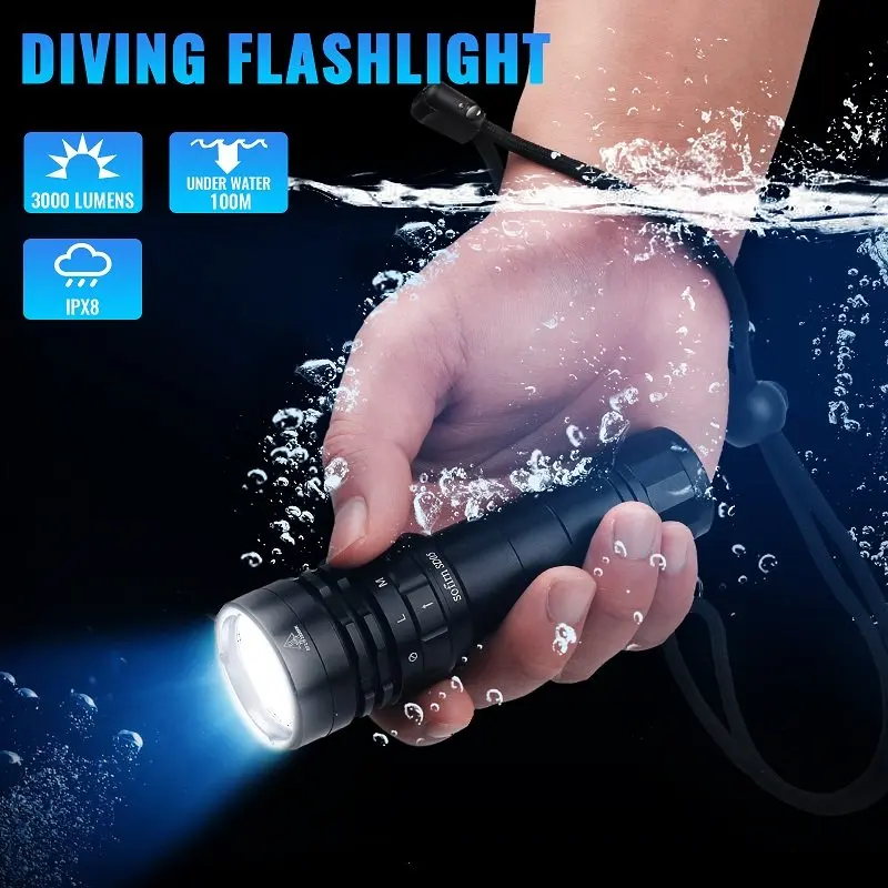 

Sofirn SD05 Фонарик для дайвинга XHP50.2 оранжевый