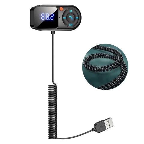 LAIMANEI FM-трансмиттер-модулятор для автомобиля