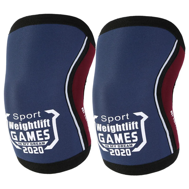 1 пара коленных втулок для тяжелой атлетики премиум-класса компрессионная