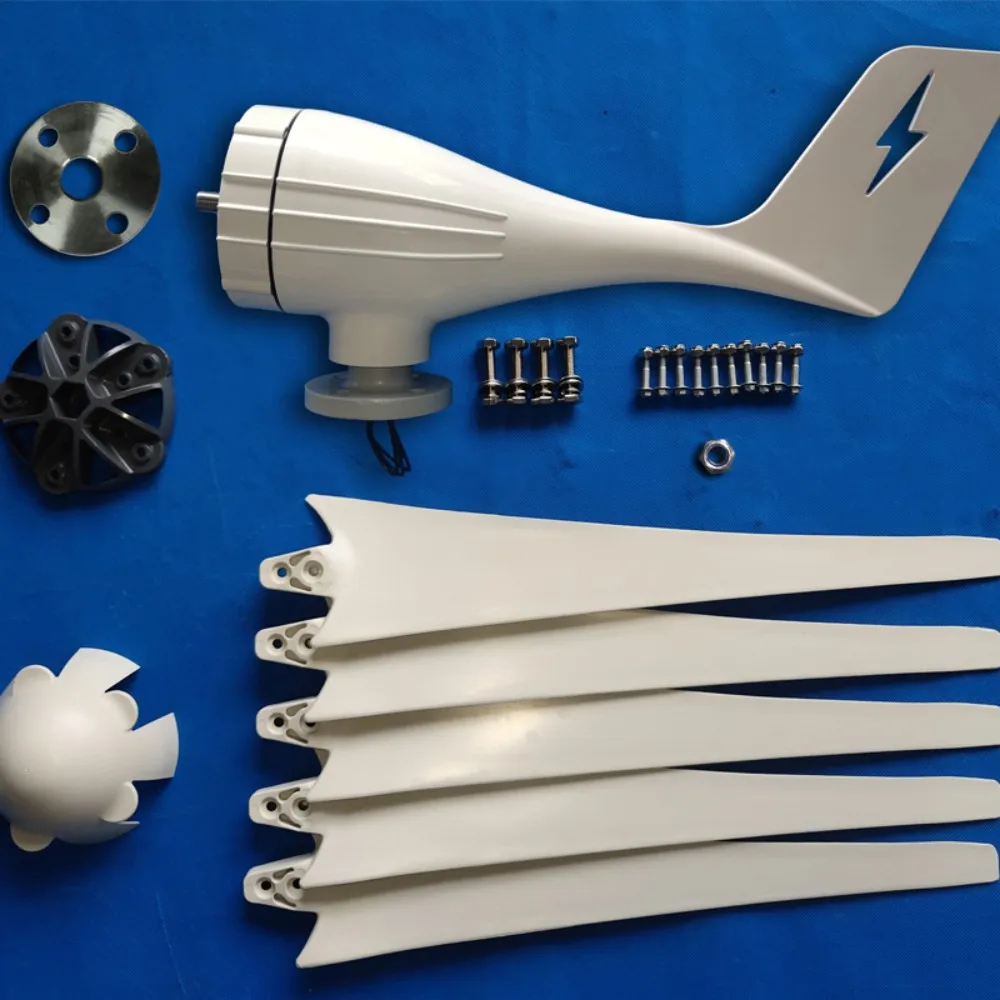 8000 Вт 12 В 24 48 турбинный генератор ветроэнергии 3-фазный переменный ток маленькая