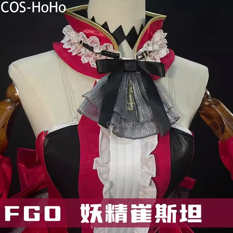 COS-HoHo Fate/Grand Order FGO Tristan игровой костюм элегантное платье униформа косплей Хэллоуин