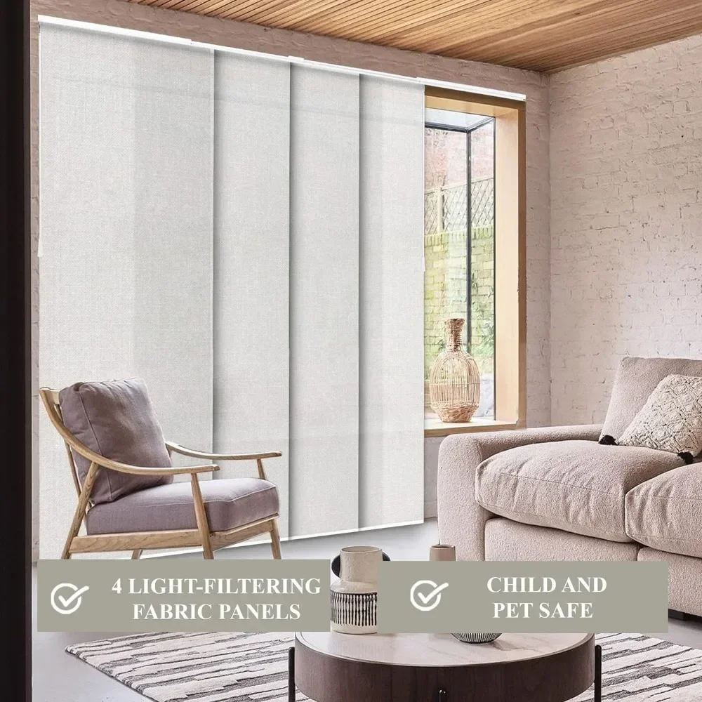 Шторы для раздвижных дверей жалюзи перегородки комнат двери патио раздвижные