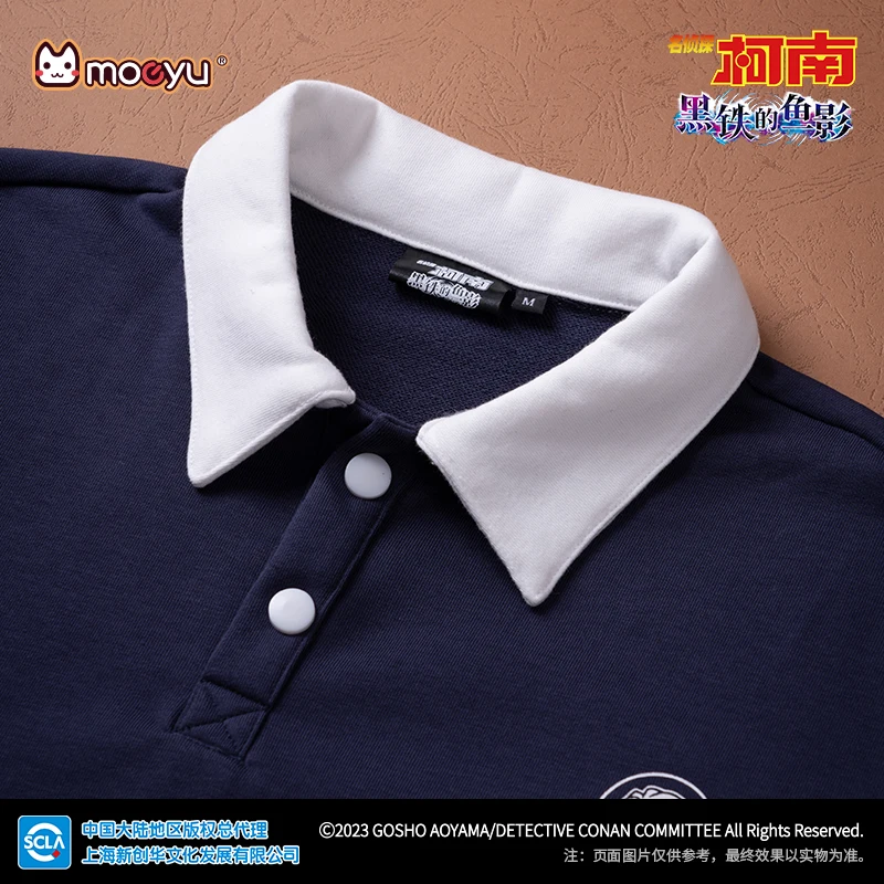 Оригинальная Толстовка Moeyu с изображением детектива Конана толстовка Мужская